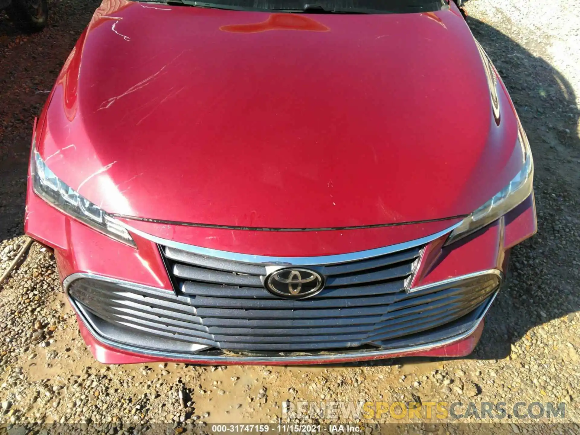 6 Photograph of a damaged car 4T1BZ1FBXKU003749 TOYOTA AVALON 2019