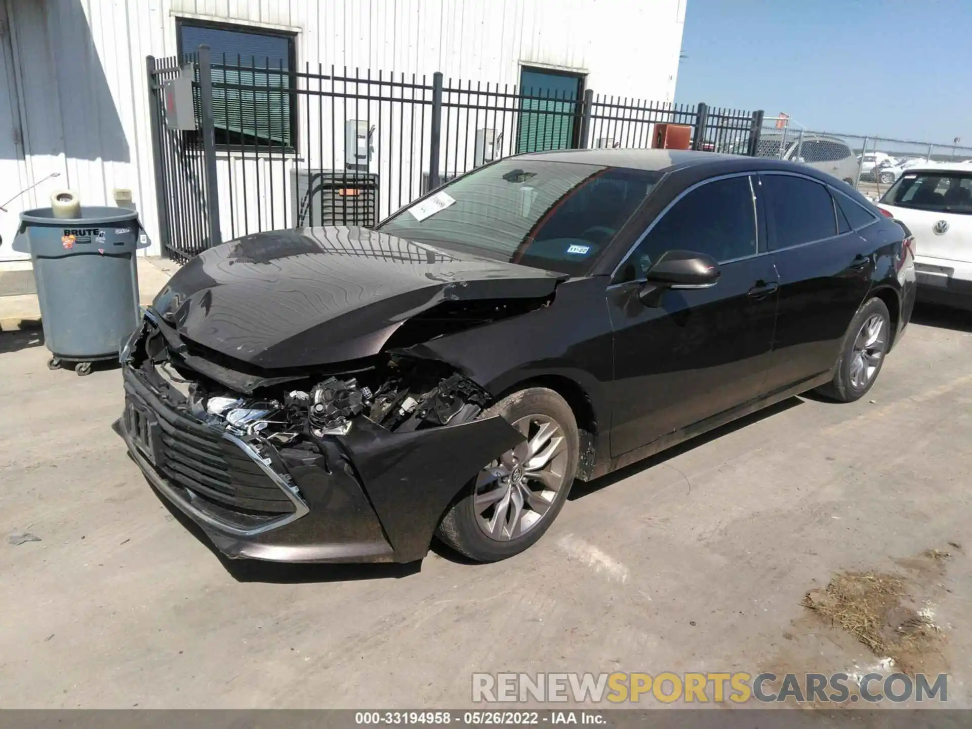 2 Photograph of a damaged car 4T1BZ1FBXKU008711 TOYOTA AVALON 2019