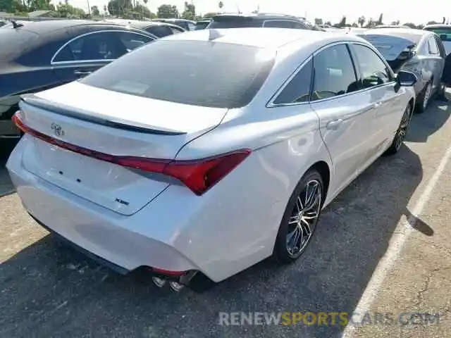 4 Photograph of a damaged car 4T1BZ1FBXKU012614 TOYOTA AVALON 2019