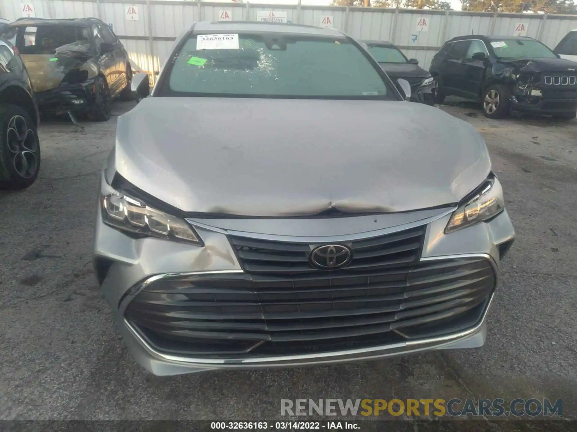 6 Photograph of a damaged car 4T1BZ1FBXKU025475 TOYOTA AVALON 2019