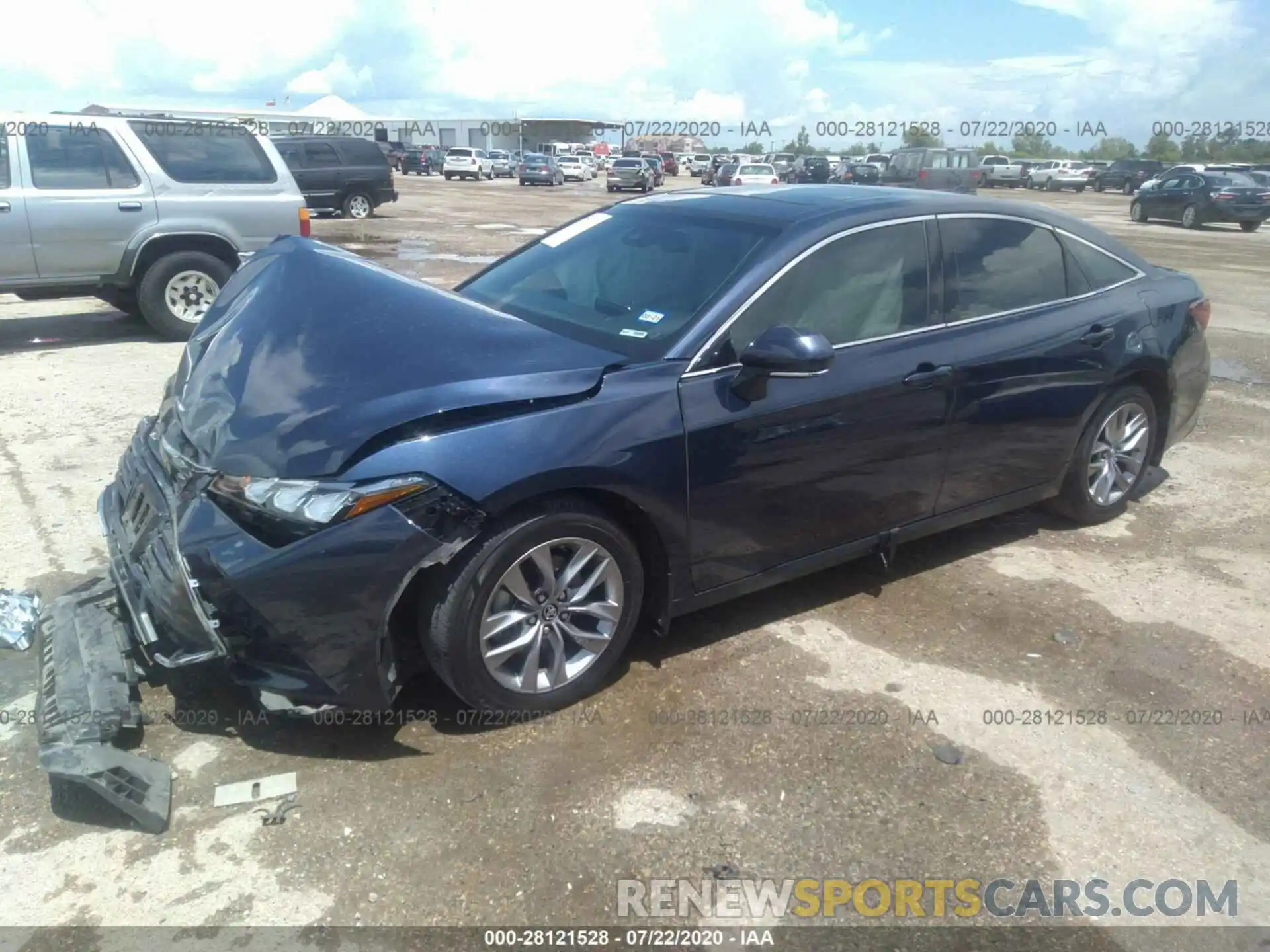 2 Photograph of a damaged car 4T1BZ1FBXKU029770 TOYOTA AVALON 2019