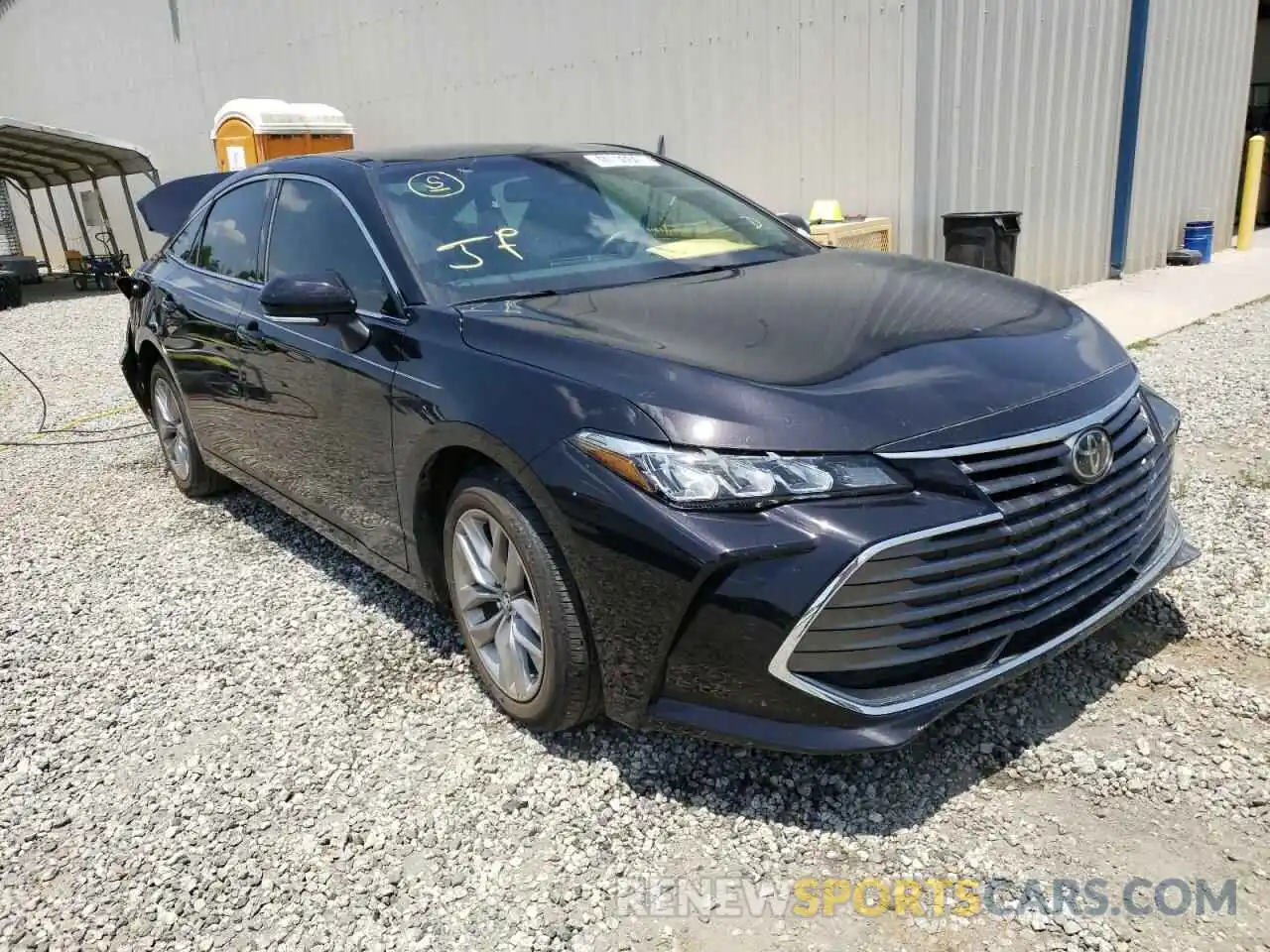 1 Photograph of a damaged car 4T1BZ1FBXKU030451 TOYOTA AVALON 2019