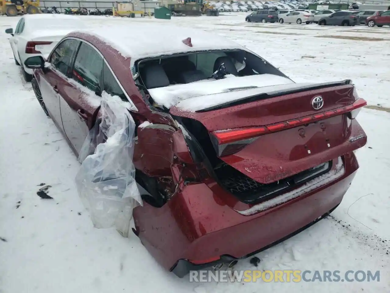 3 Photograph of a damaged car 4T1BZ1FBXKU030823 TOYOTA AVALON 2019