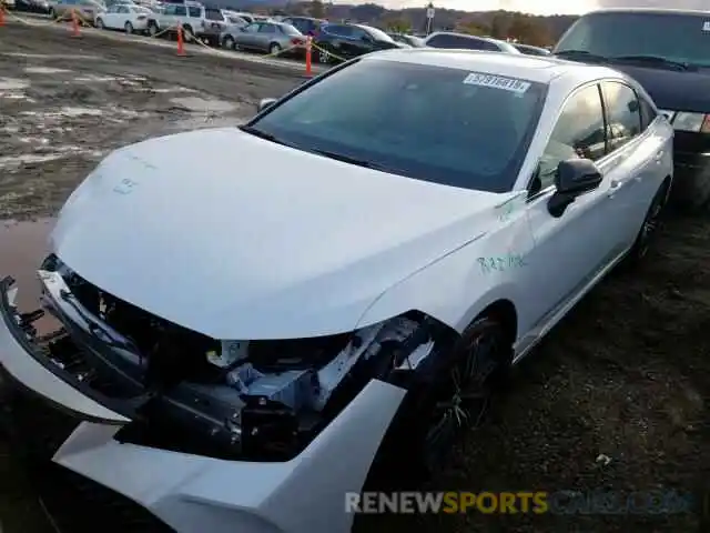 2 Photograph of a damaged car 4T1BZ1FBXKU032295 TOYOTA AVALON 2019