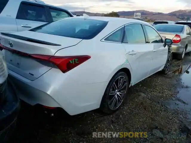 4 Photograph of a damaged car 4T1BZ1FBXKU032295 TOYOTA AVALON 2019