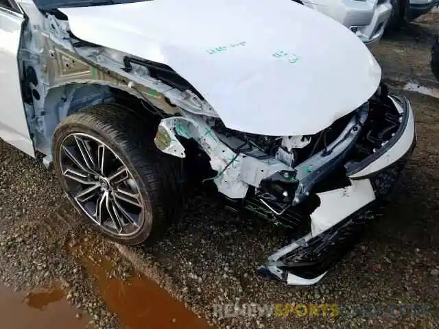 9 Photograph of a damaged car 4T1BZ1FBXKU032295 TOYOTA AVALON 2019