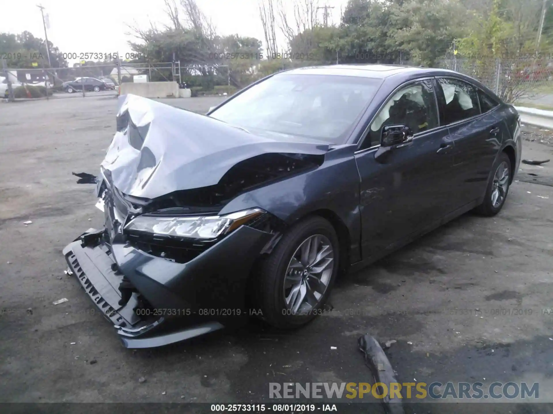 2 Photograph of a damaged car 4T1BZ1FBXKU037738 TOYOTA AVALON 2019