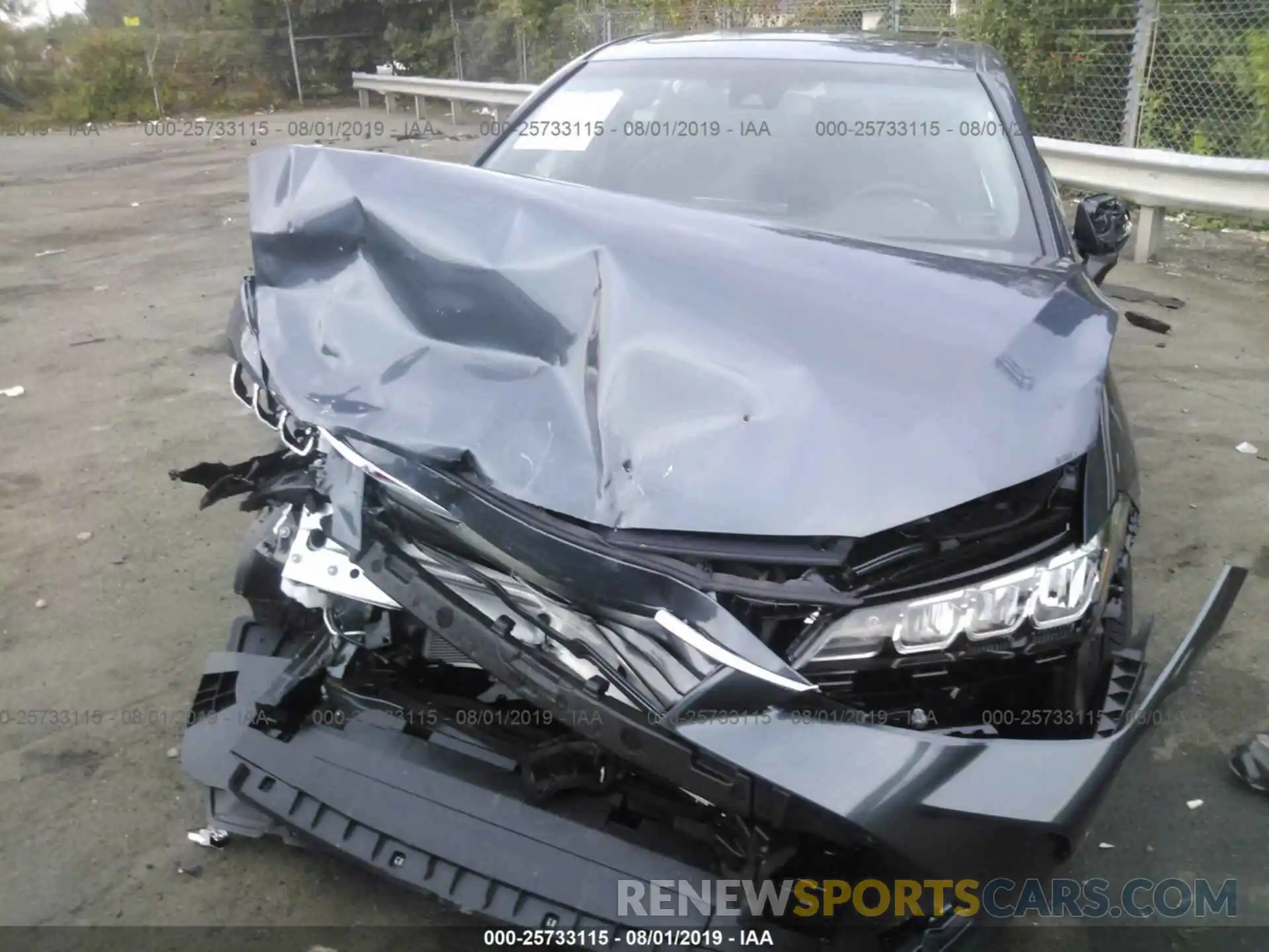 6 Photograph of a damaged car 4T1BZ1FBXKU037738 TOYOTA AVALON 2019