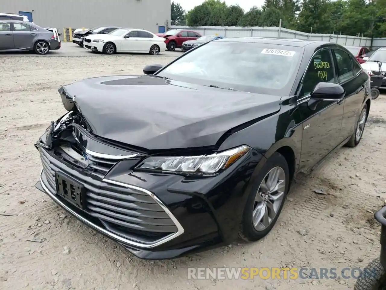 2 Photograph of a damaged car 4T1A21FB1LU014401 TOYOTA AVALON 2020