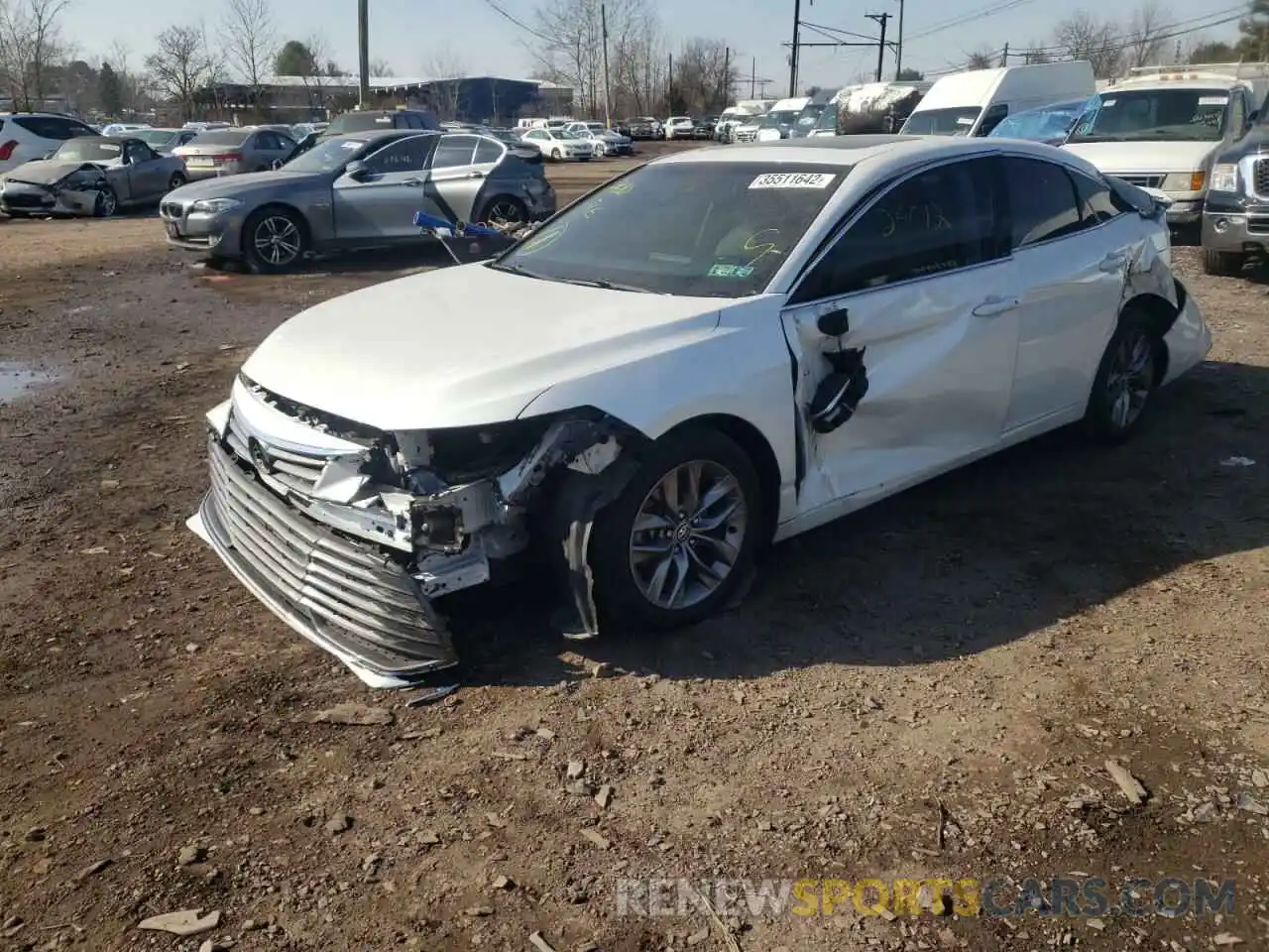 2 Photograph of a damaged car 4T1A21FB1LU014608 TOYOTA AVALON 2020