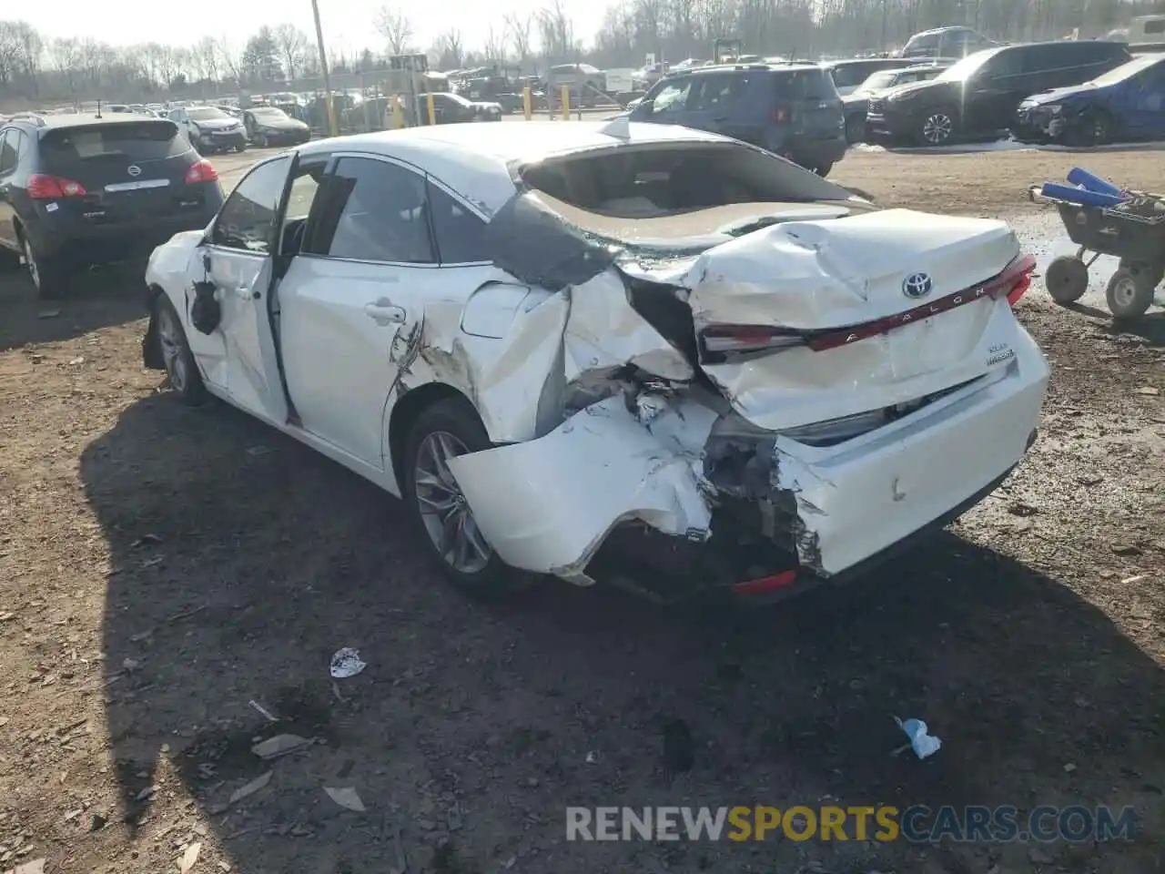 3 Photograph of a damaged car 4T1A21FB1LU014608 TOYOTA AVALON 2020