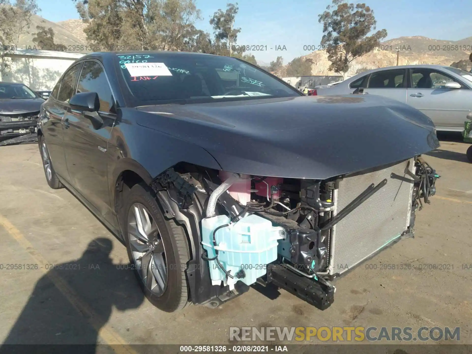 1 Photograph of a damaged car 4T1A21FB2LU013905 TOYOTA AVALON 2020