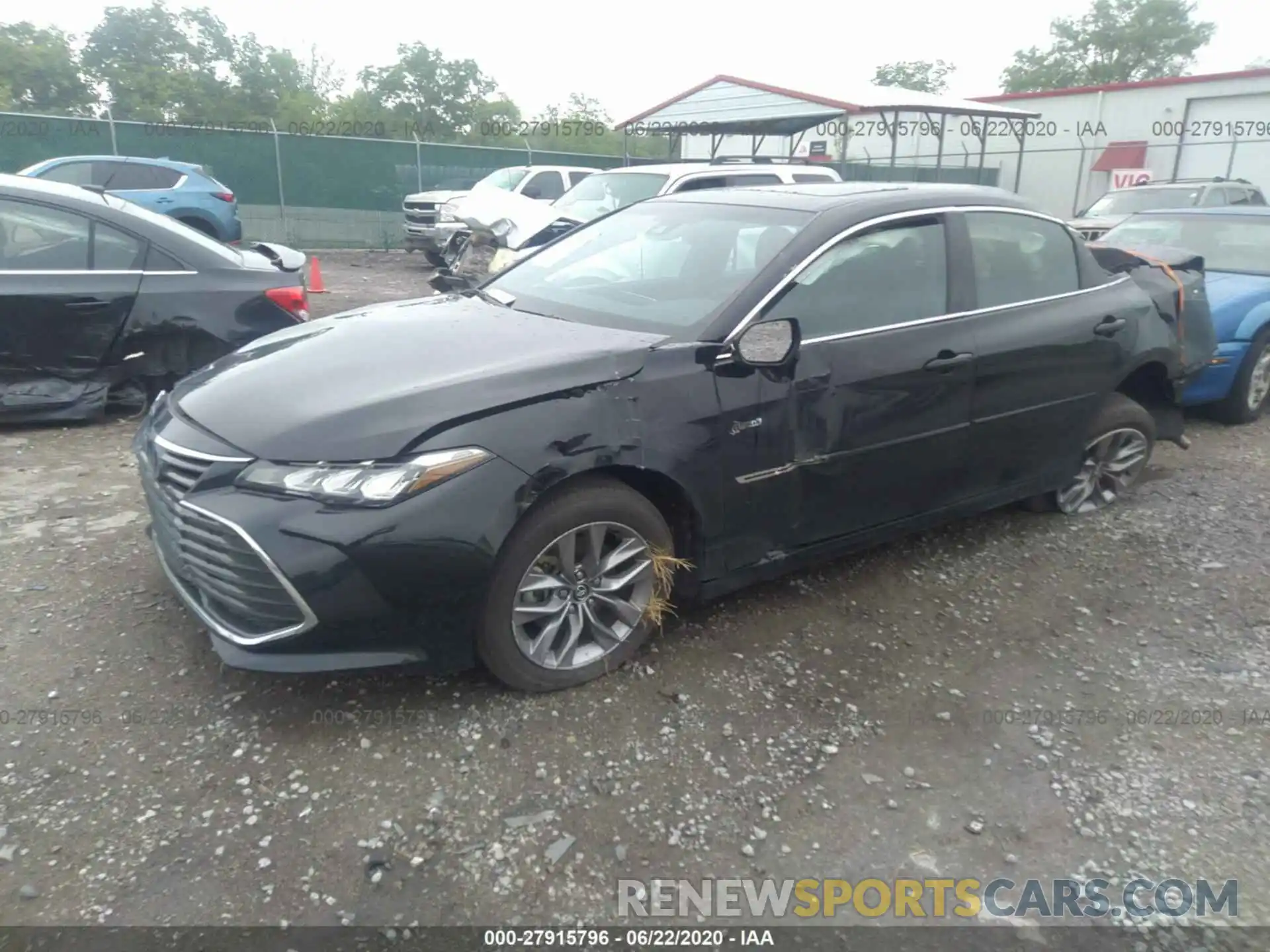 2 Photograph of a damaged car 4T1A21FB3LU012651 TOYOTA AVALON 2020