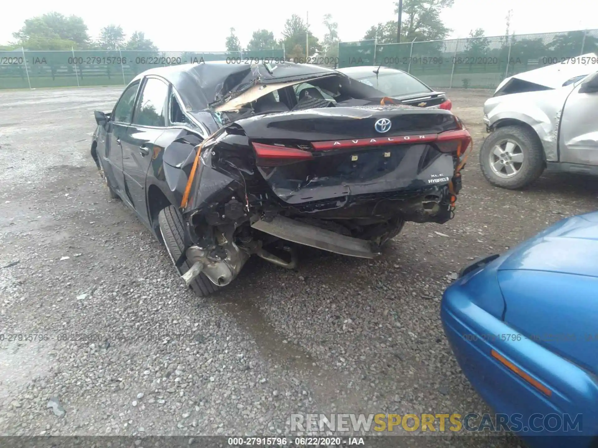 6 Photograph of a damaged car 4T1A21FB3LU012651 TOYOTA AVALON 2020