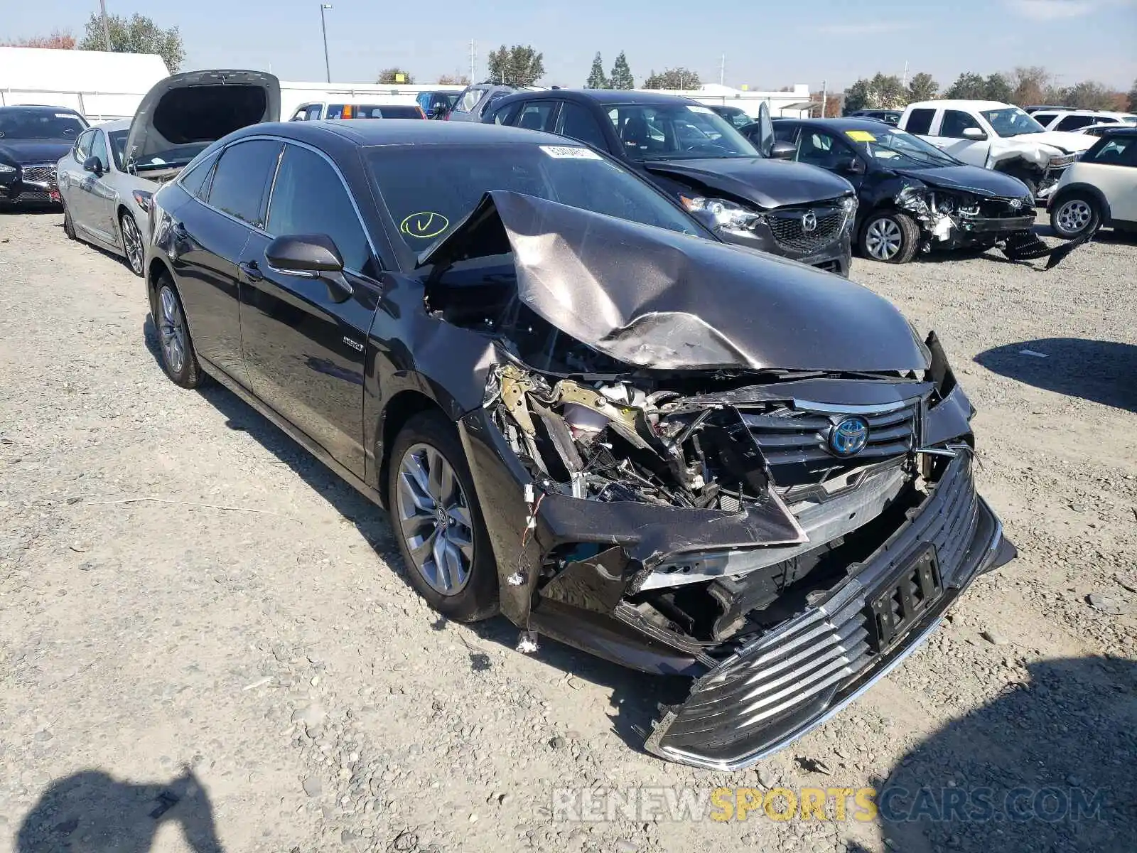 1 Photograph of a damaged car 4T1A21FB3LU016912 TOYOTA AVALON 2020