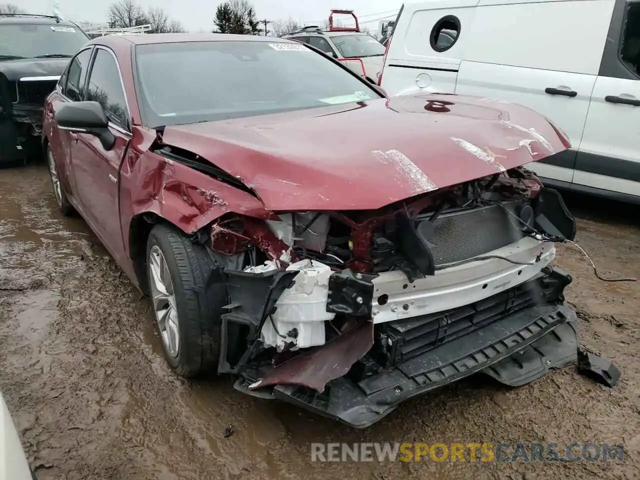 1 Photograph of a damaged car 4T1A21FB3LU017221 TOYOTA AVALON 2020