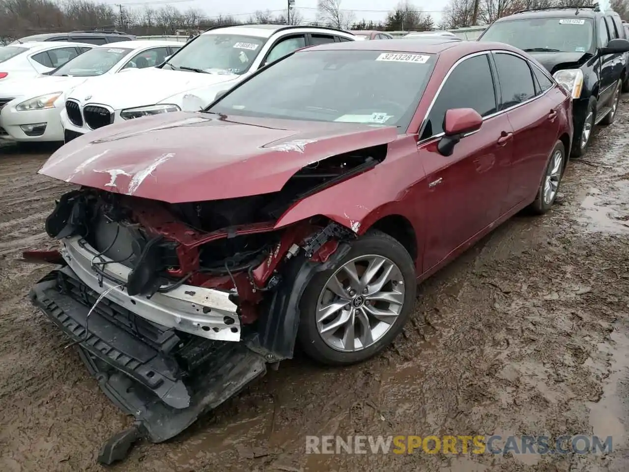 2 Photograph of a damaged car 4T1A21FB3LU017221 TOYOTA AVALON 2020