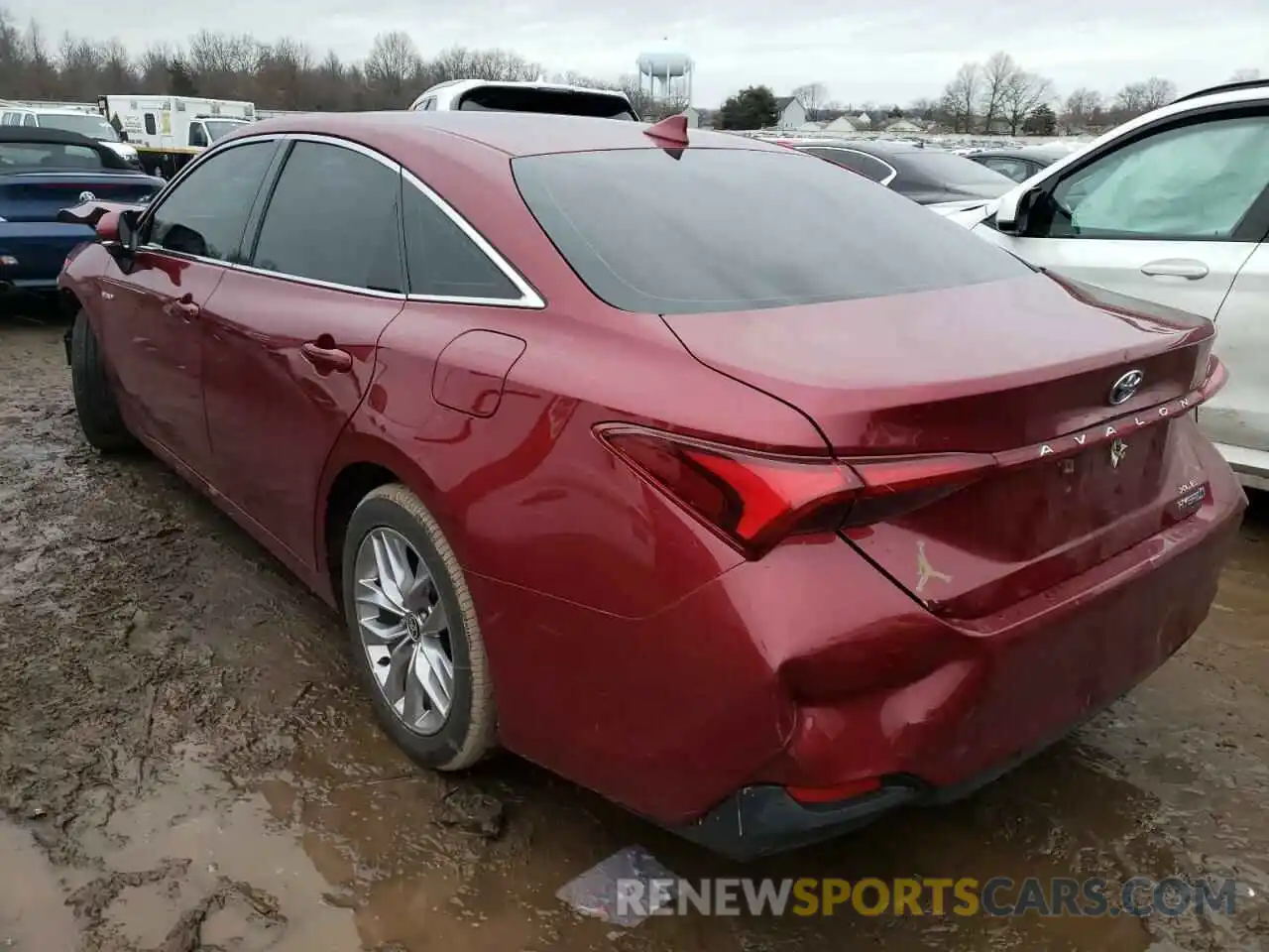 3 Photograph of a damaged car 4T1A21FB3LU017221 TOYOTA AVALON 2020