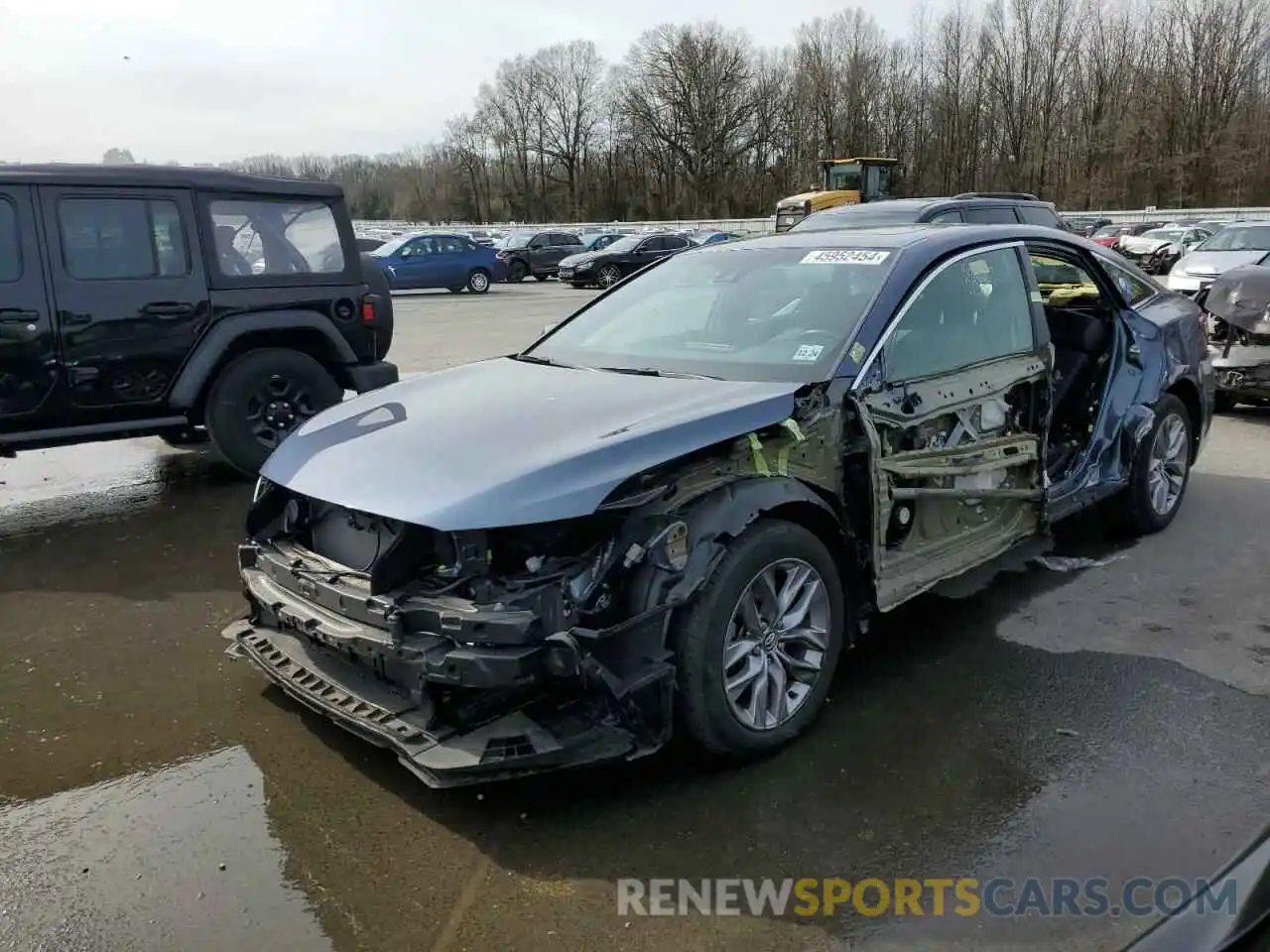 1 Photograph of a damaged car 4T1A21FB4LU012660 TOYOTA AVALON 2020