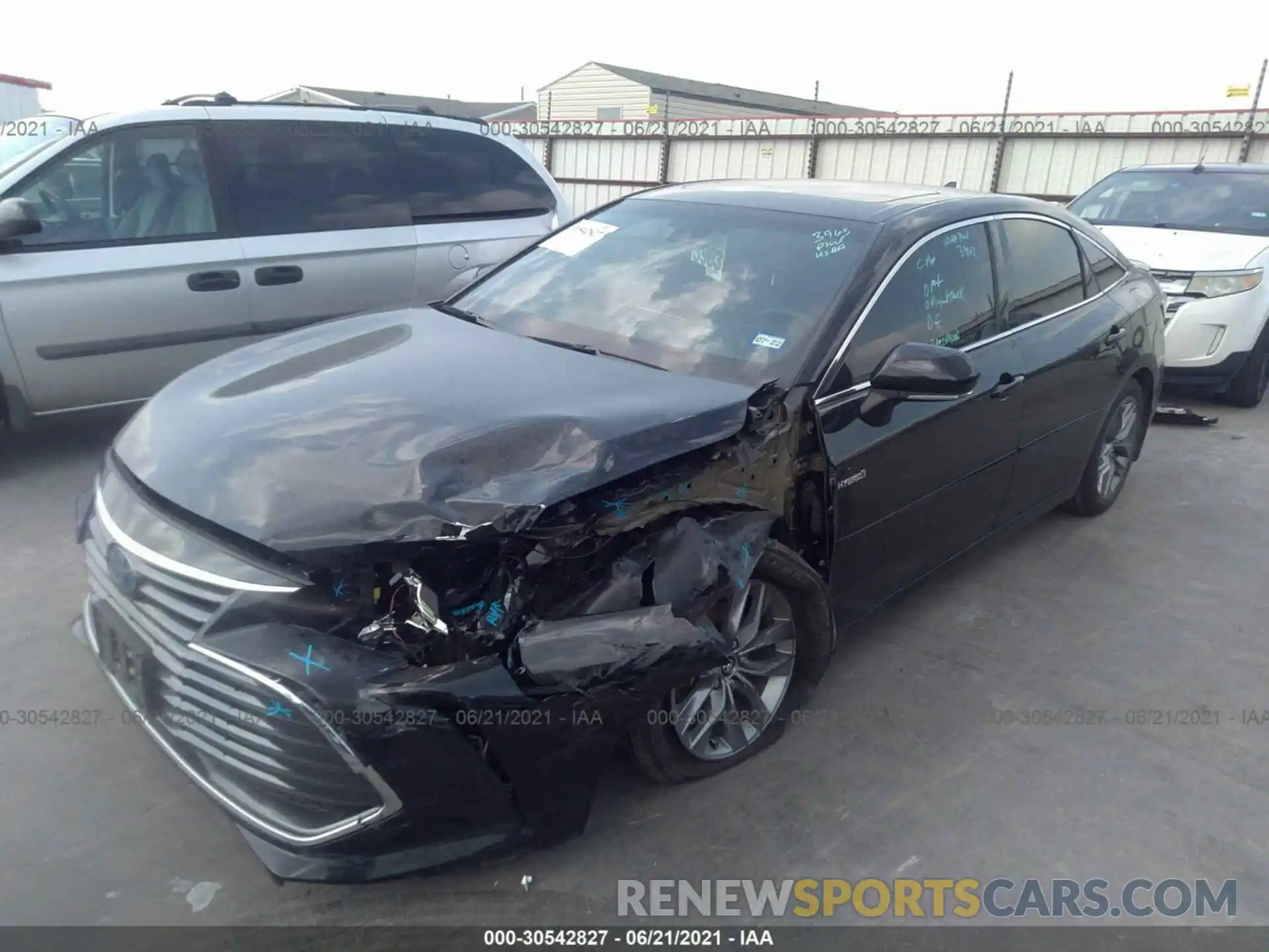 2 Photograph of a damaged car 4T1A21FB5LU014188 TOYOTA AVALON 2020