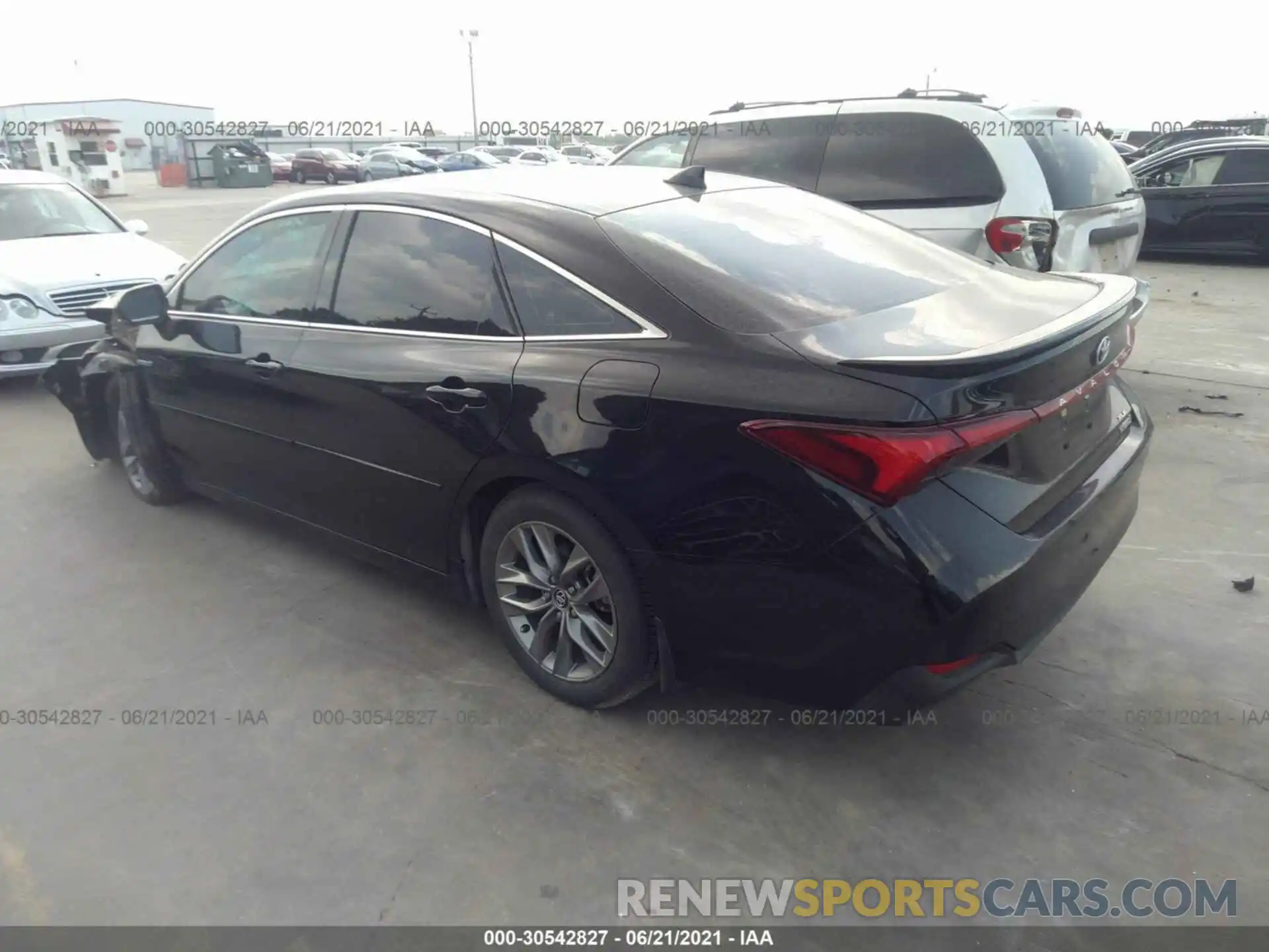 3 Photograph of a damaged car 4T1A21FB5LU014188 TOYOTA AVALON 2020