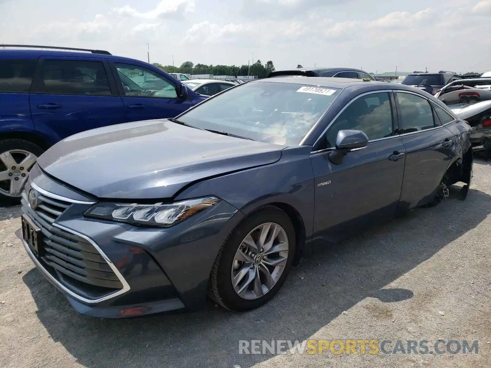 2 Photograph of a damaged car 4T1A21FB5LU017687 TOYOTA AVALON 2020