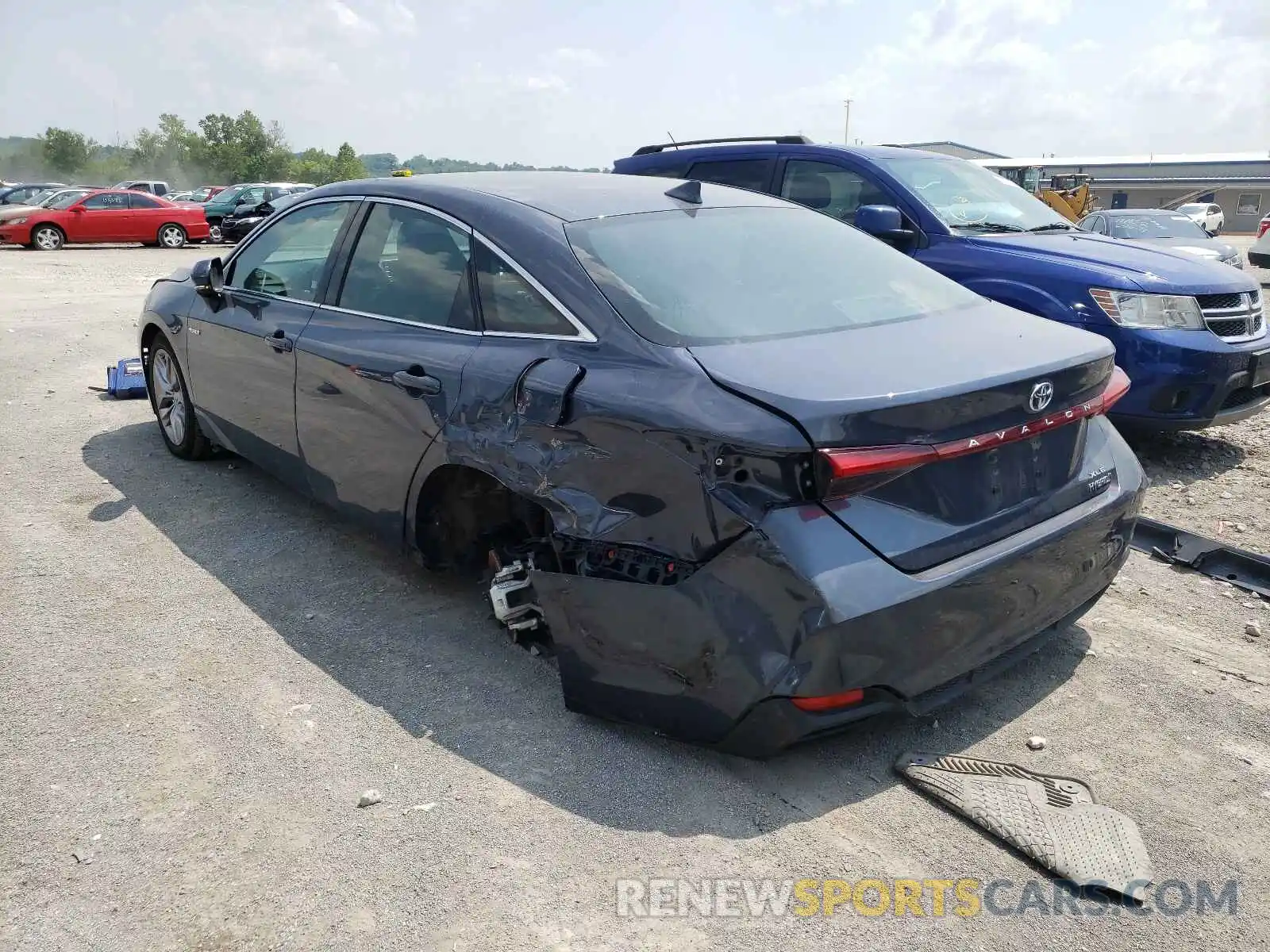 3 Photograph of a damaged car 4T1A21FB5LU017687 TOYOTA AVALON 2020