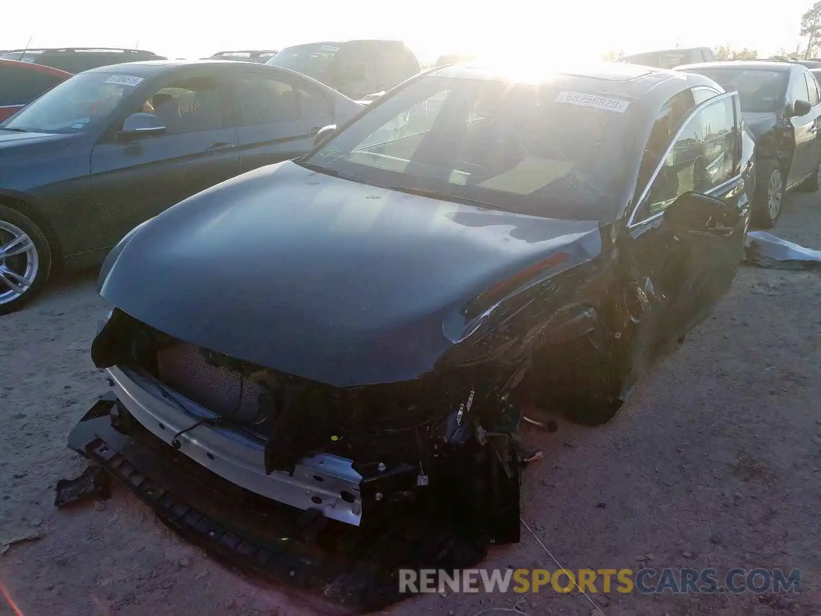 2 Photograph of a damaged car 4T1A21FB8LU012595 TOYOTA AVALON 2020