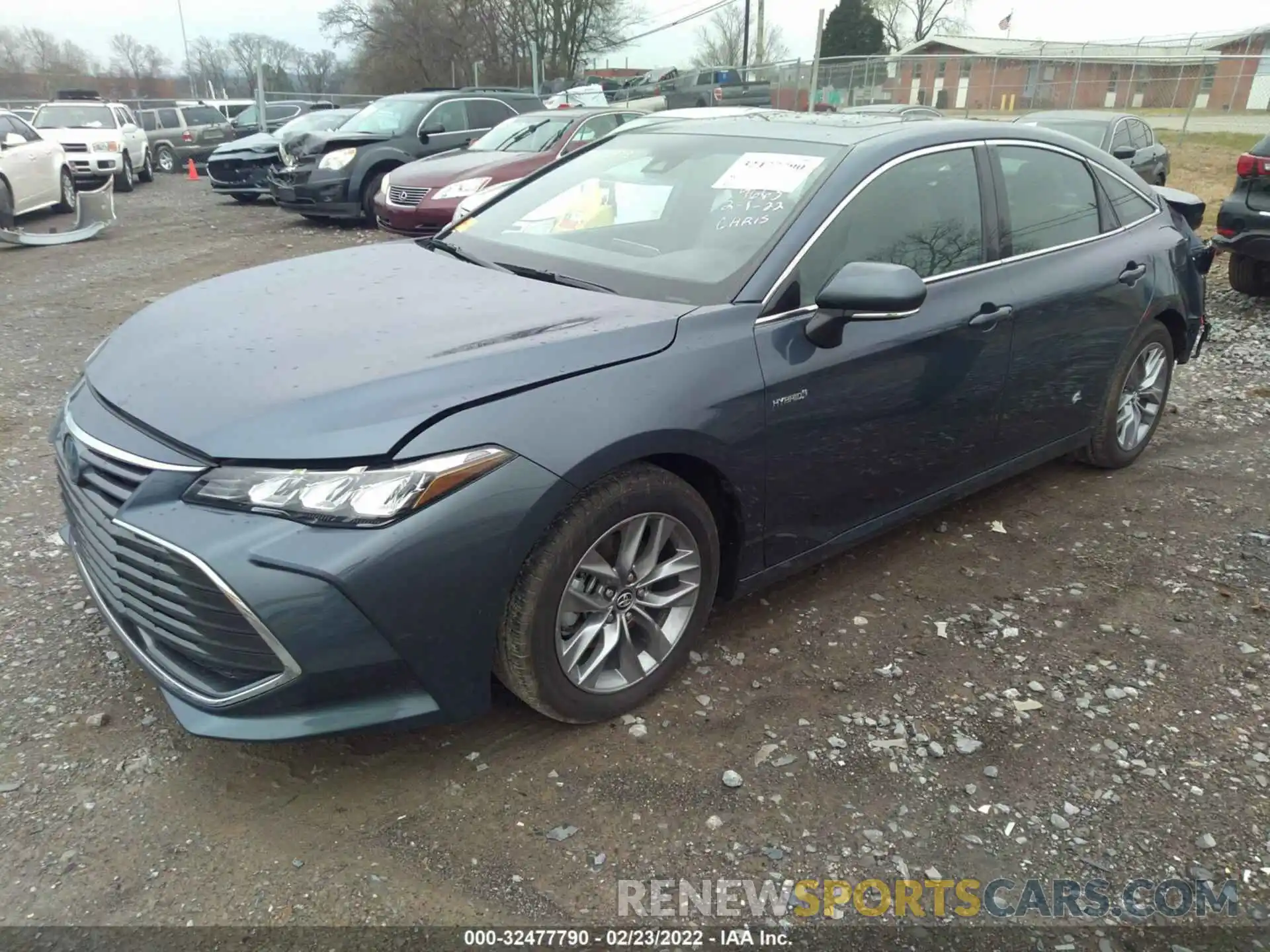 2 Photograph of a damaged car 4T1A21FB9LU014663 TOYOTA AVALON 2020