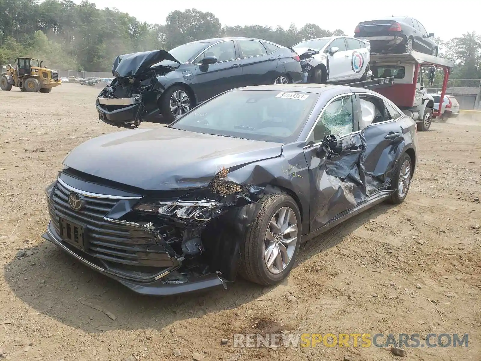 2 Photograph of a damaged car 4T1AZ1FB0LU052536 TOYOTA AVALON 2020