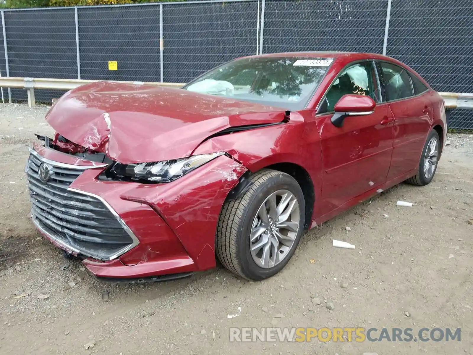 2 Photograph of a damaged car 4T1AZ1FB3LU047184 TOYOTA AVALON 2020