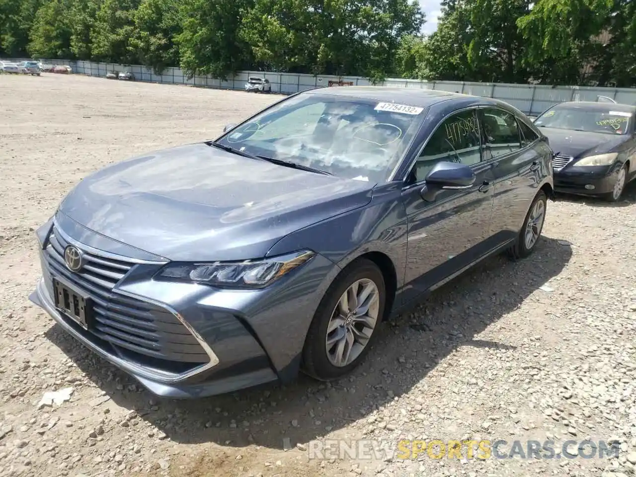 2 Photograph of a damaged car 4T1AZ1FB6LU046319 TOYOTA AVALON 2020