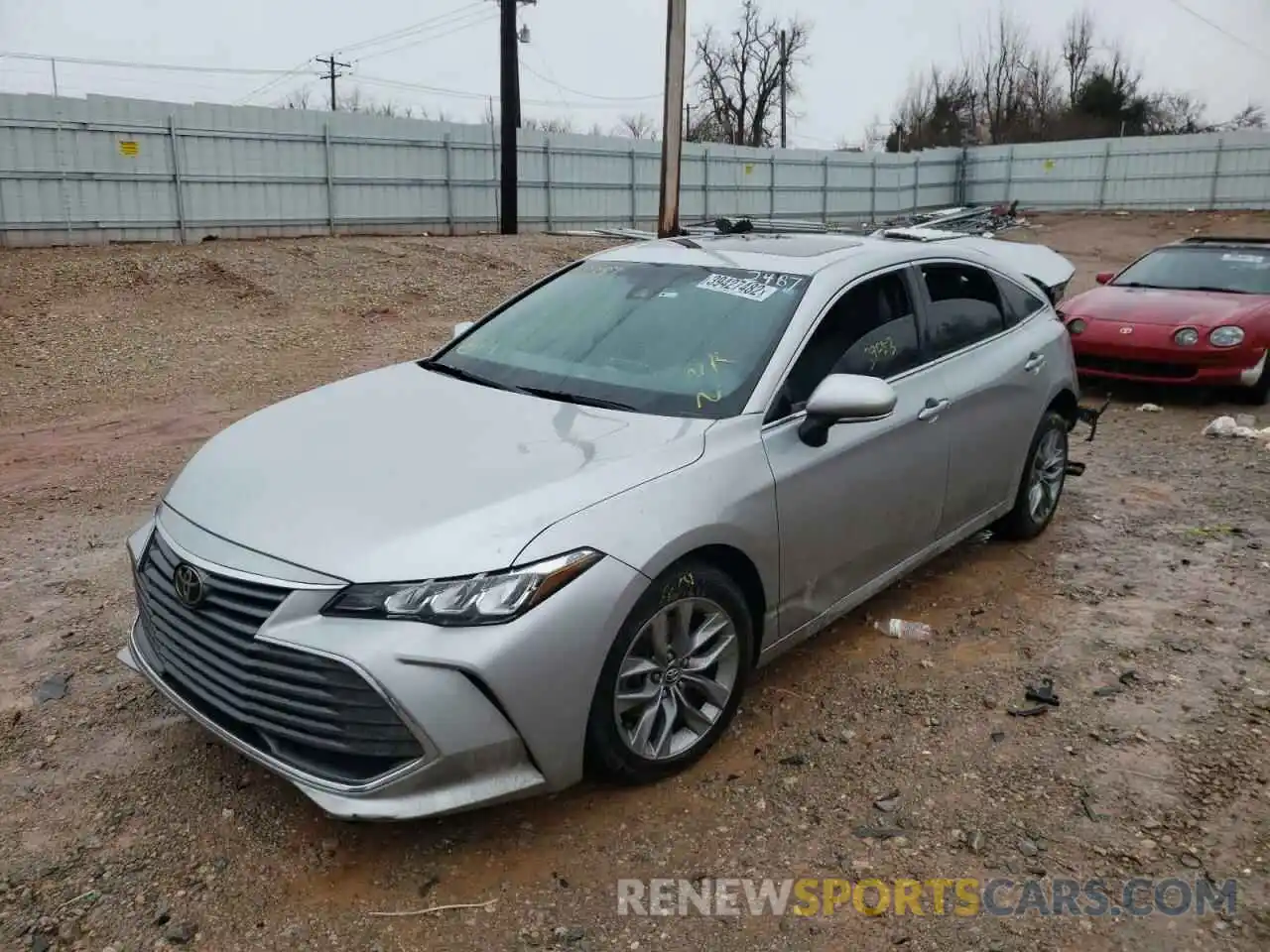 2 Photograph of a damaged car 4T1AZ1FB7LU042487 TOYOTA AVALON 2020