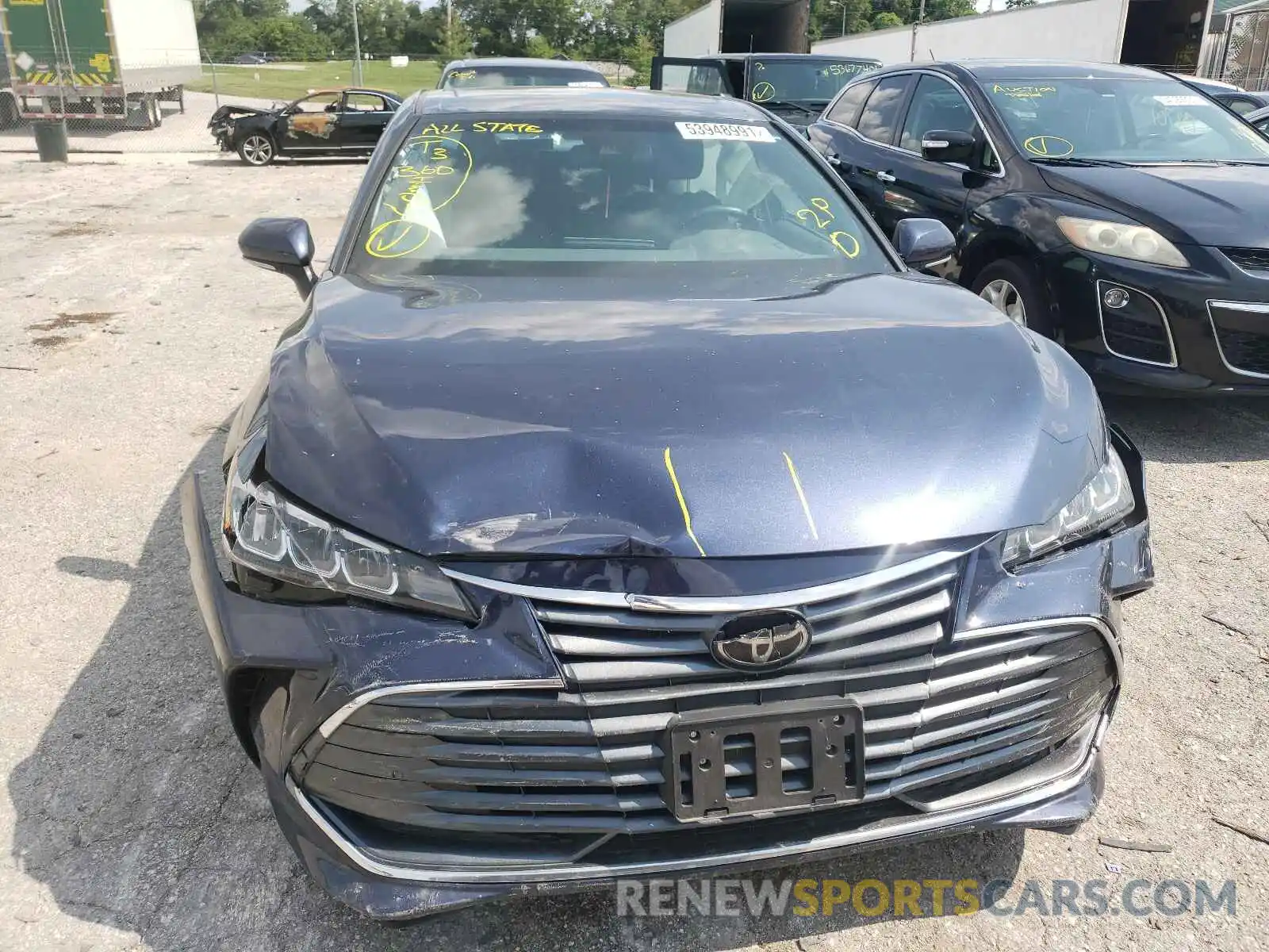 9 Photograph of a damaged car 4T1AZ1FB9LU044774 TOYOTA AVALON 2020