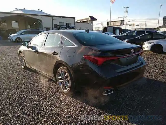 3 Photograph of a damaged car 4T1AZ1FBXLU039261 TOYOTA AVALON 2020