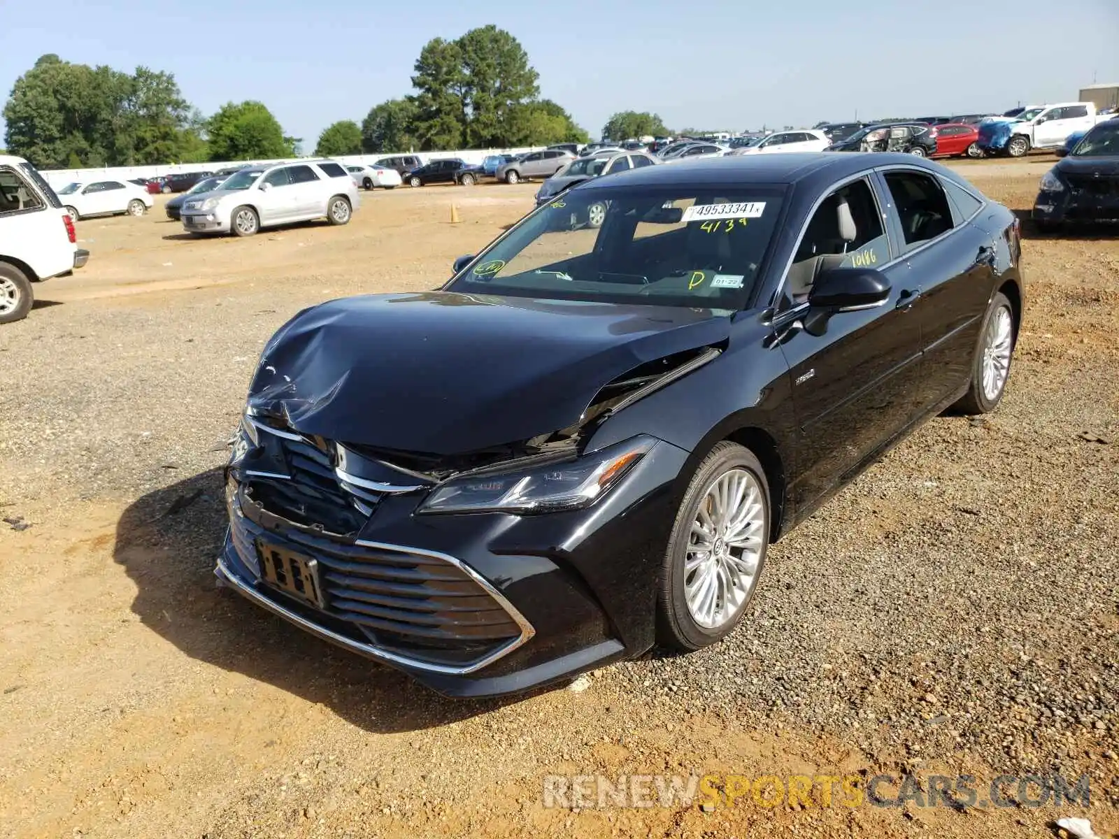 2 Photograph of a damaged car 4T1C21FB2LU014139 TOYOTA AVALON 2020