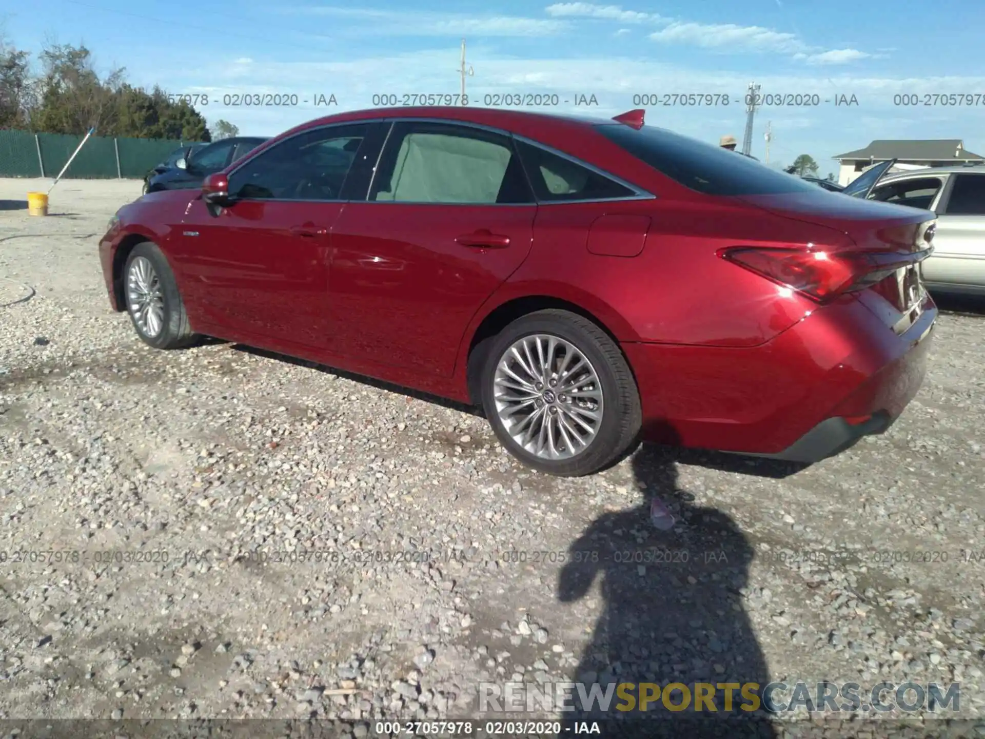 3 Photograph of a damaged car 4T1C21FB3LU012383 TOYOTA AVALON 2020