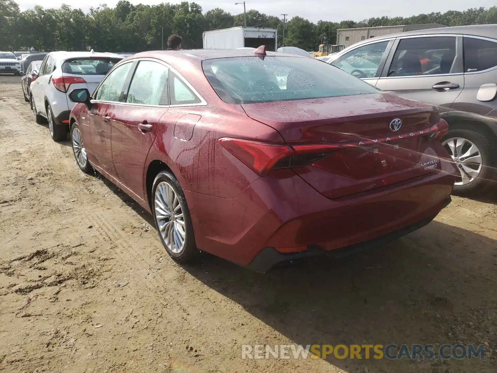 3 Photograph of a damaged car 4T1C21FB8LU019104 TOYOTA AVALON 2020