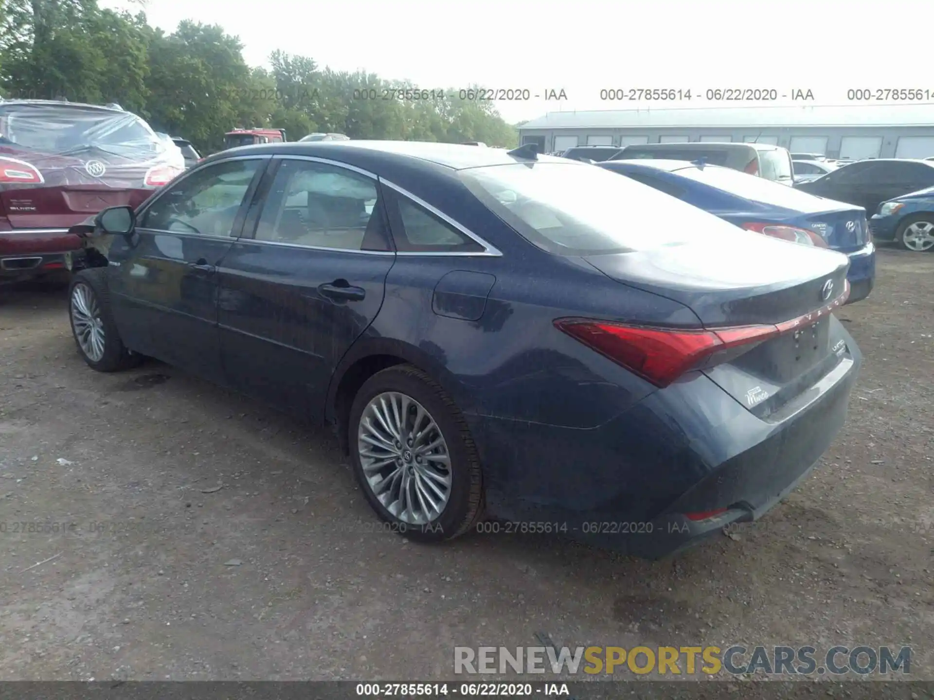 3 Photograph of a damaged car 4T1C21FB9LU015210 TOYOTA AVALON 2020