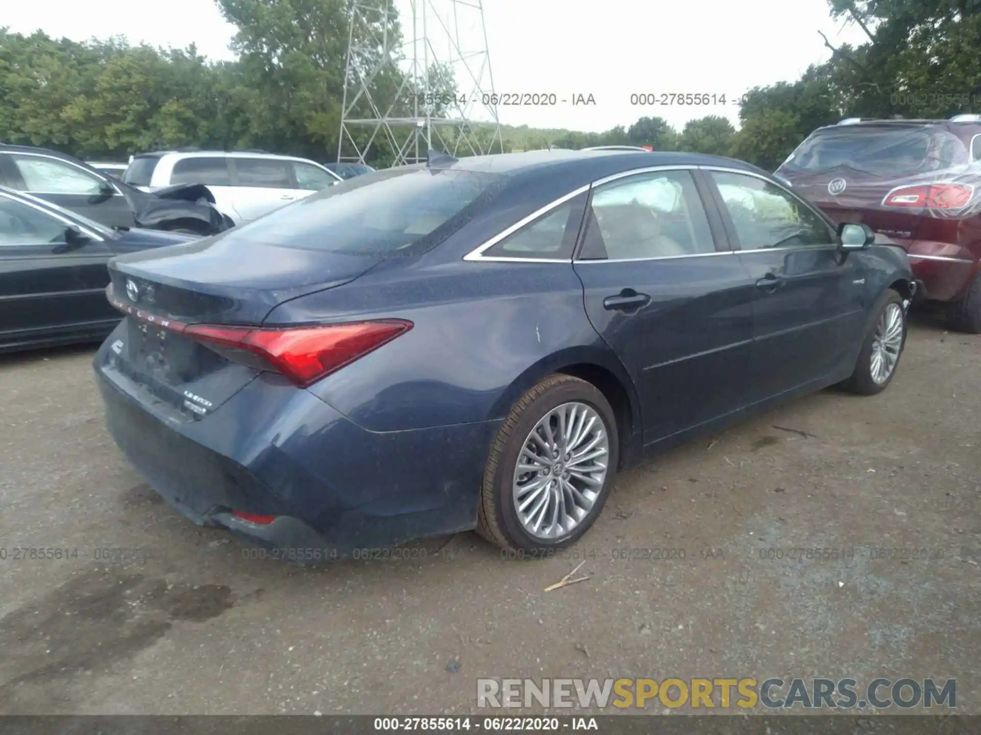 4 Фотография поврежденного автомобиля 4T1C21FB9LU015210 TOYOTA AVALON 2020