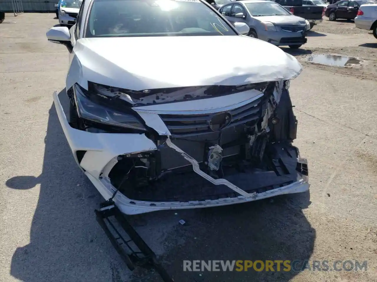 9 Photograph of a damaged car 4T1C21FBXLU018228 TOYOTA AVALON 2020