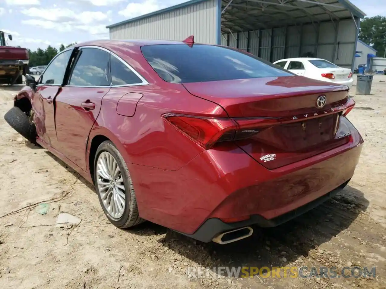 3 Photograph of a damaged car 4T1CZ1FB0LU047474 TOYOTA AVALON 2020