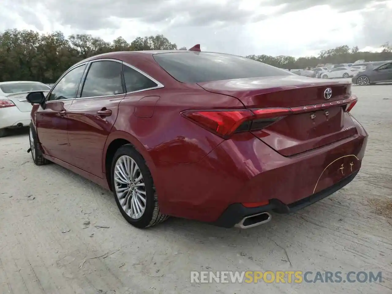 3 Photograph of a damaged car 4T1CZ1FB4LU048501 TOYOTA AVALON 2020