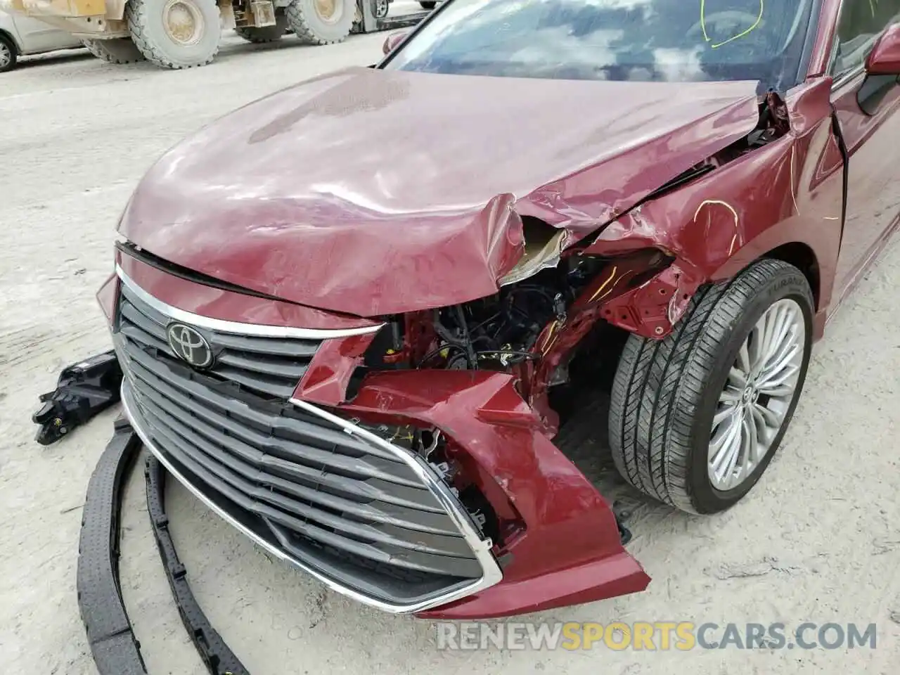 9 Photograph of a damaged car 4T1CZ1FB4LU048501 TOYOTA AVALON 2020