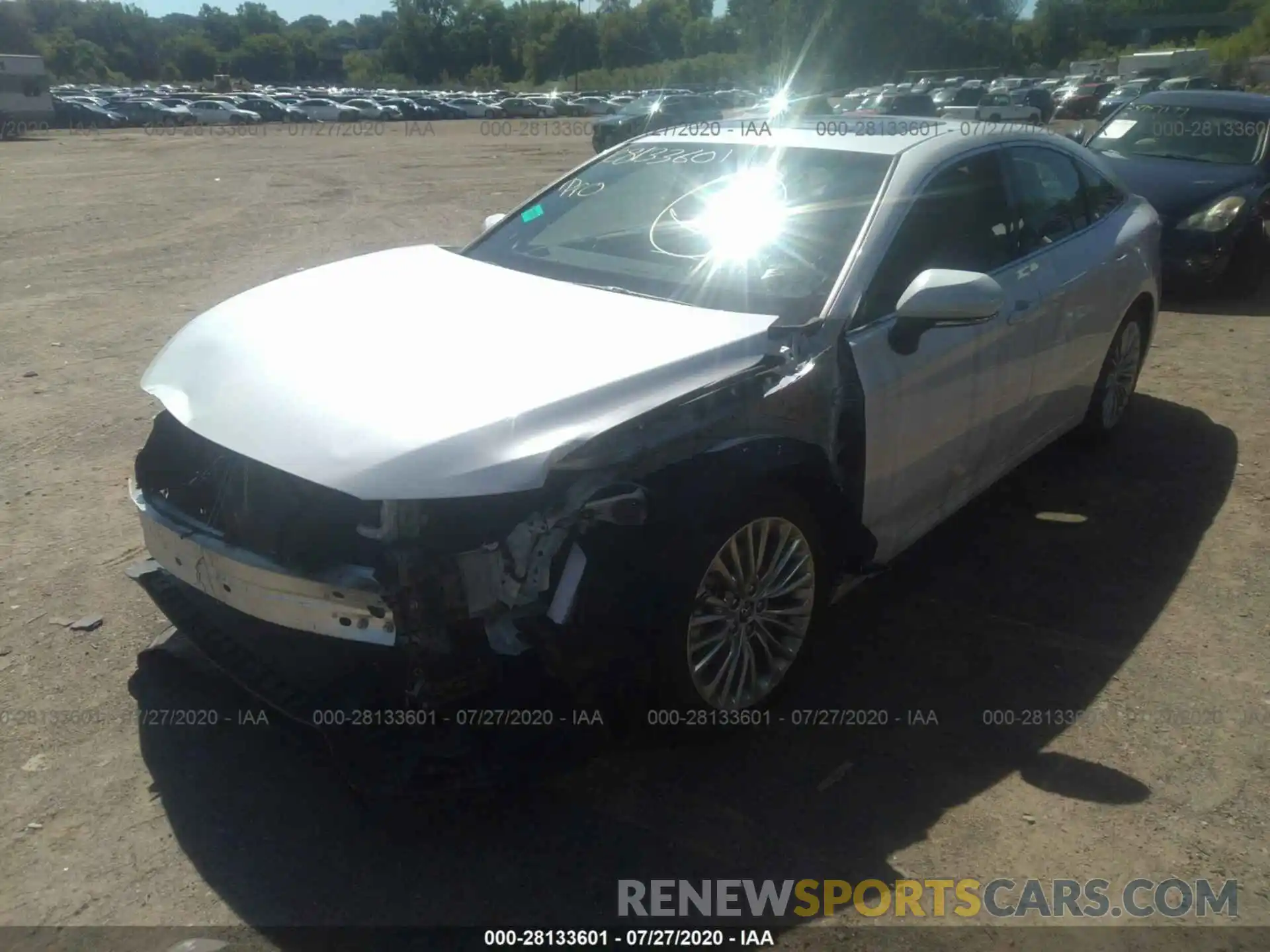 2 Photograph of a damaged car 4T1CZ1FB5LU051228 TOYOTA AVALON 2020