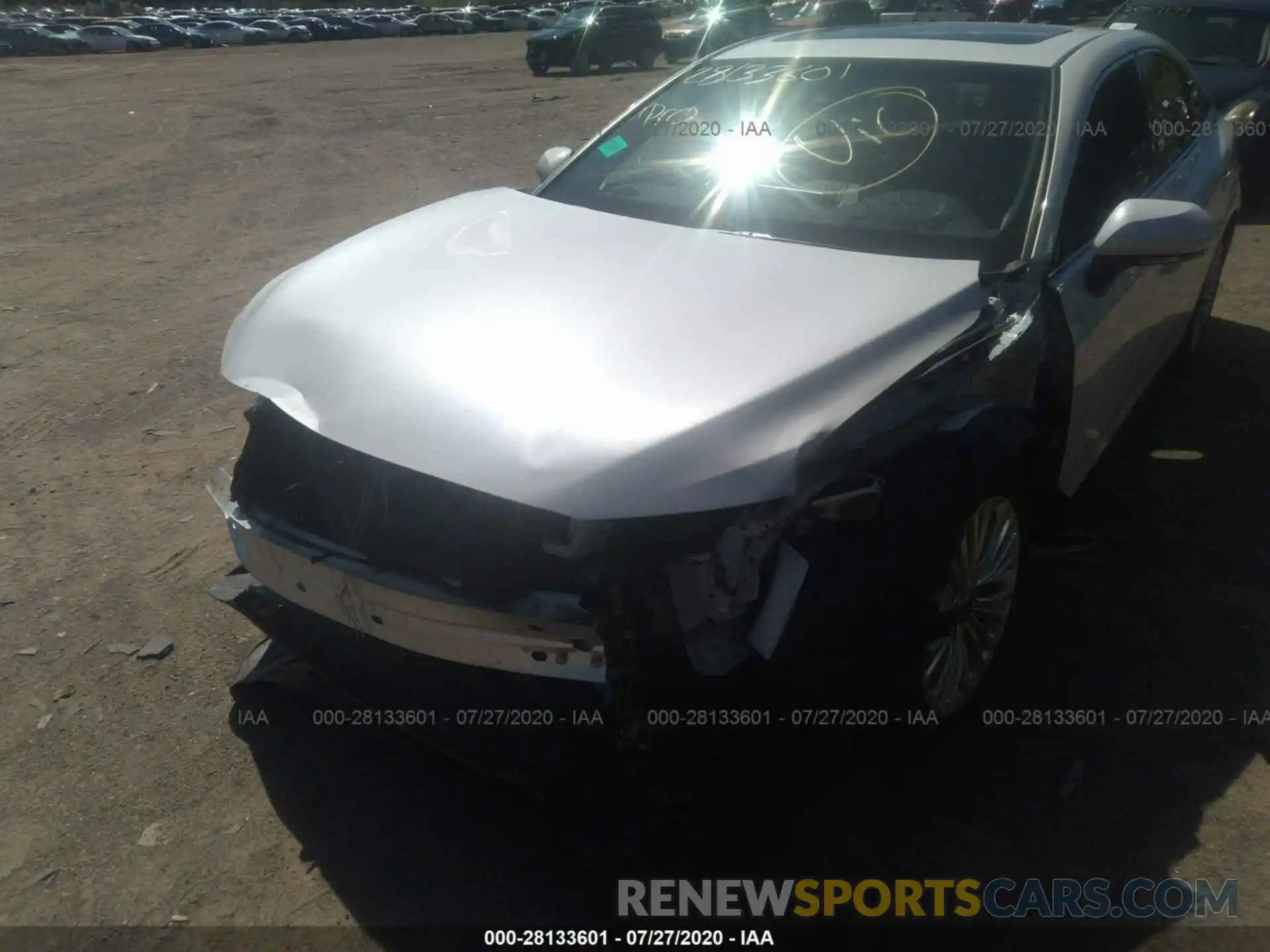 6 Photograph of a damaged car 4T1CZ1FB5LU051228 TOYOTA AVALON 2020