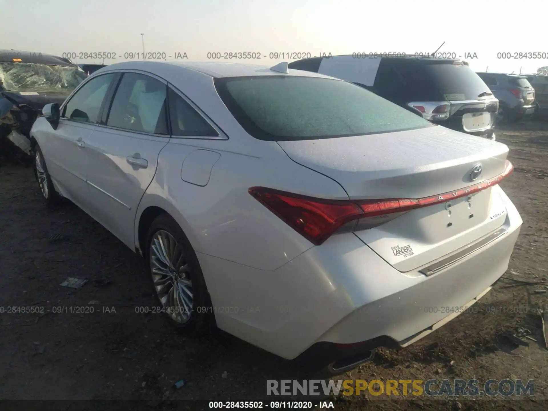 3 Photograph of a damaged car 4T1CZ1FB6LU045566 TOYOTA AVALON 2020