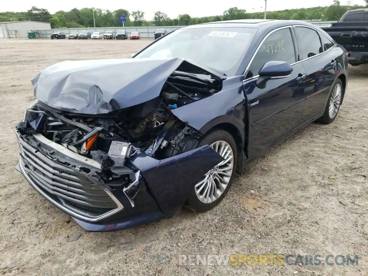 2 Photograph of a damaged car 4T1D21FB0LU012264 TOYOTA AVALON 2020