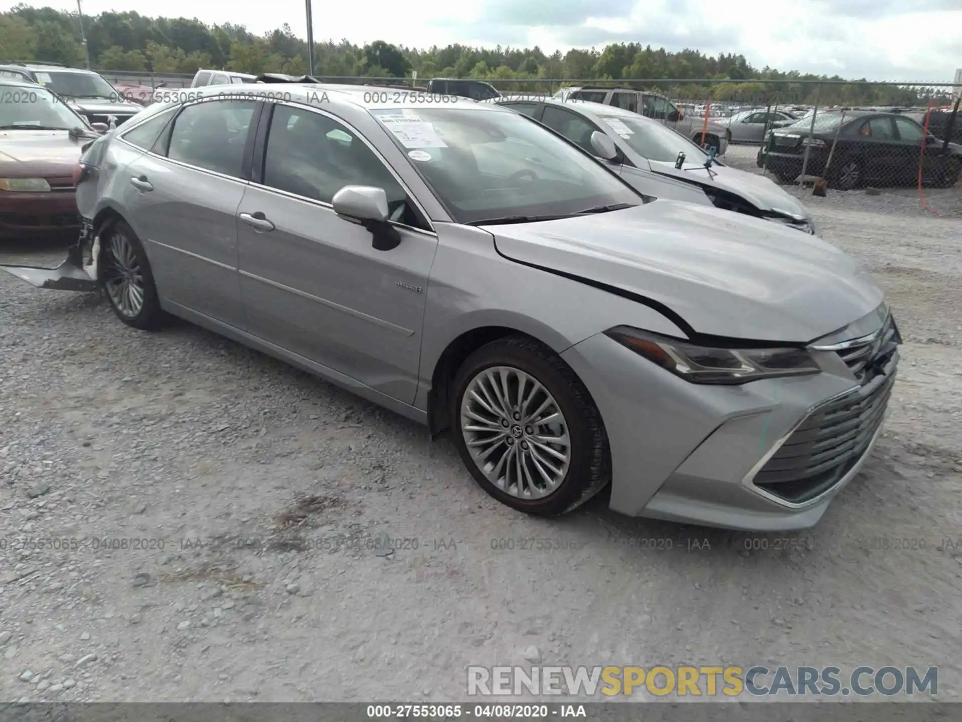 1 Photograph of a damaged car 4T1D21FB0LU012863 TOYOTA AVALON 2020