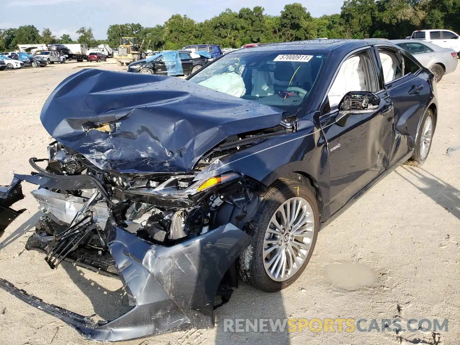 9 Photograph of a damaged car 4T1D21FB0LU016363 TOYOTA AVALON 2020